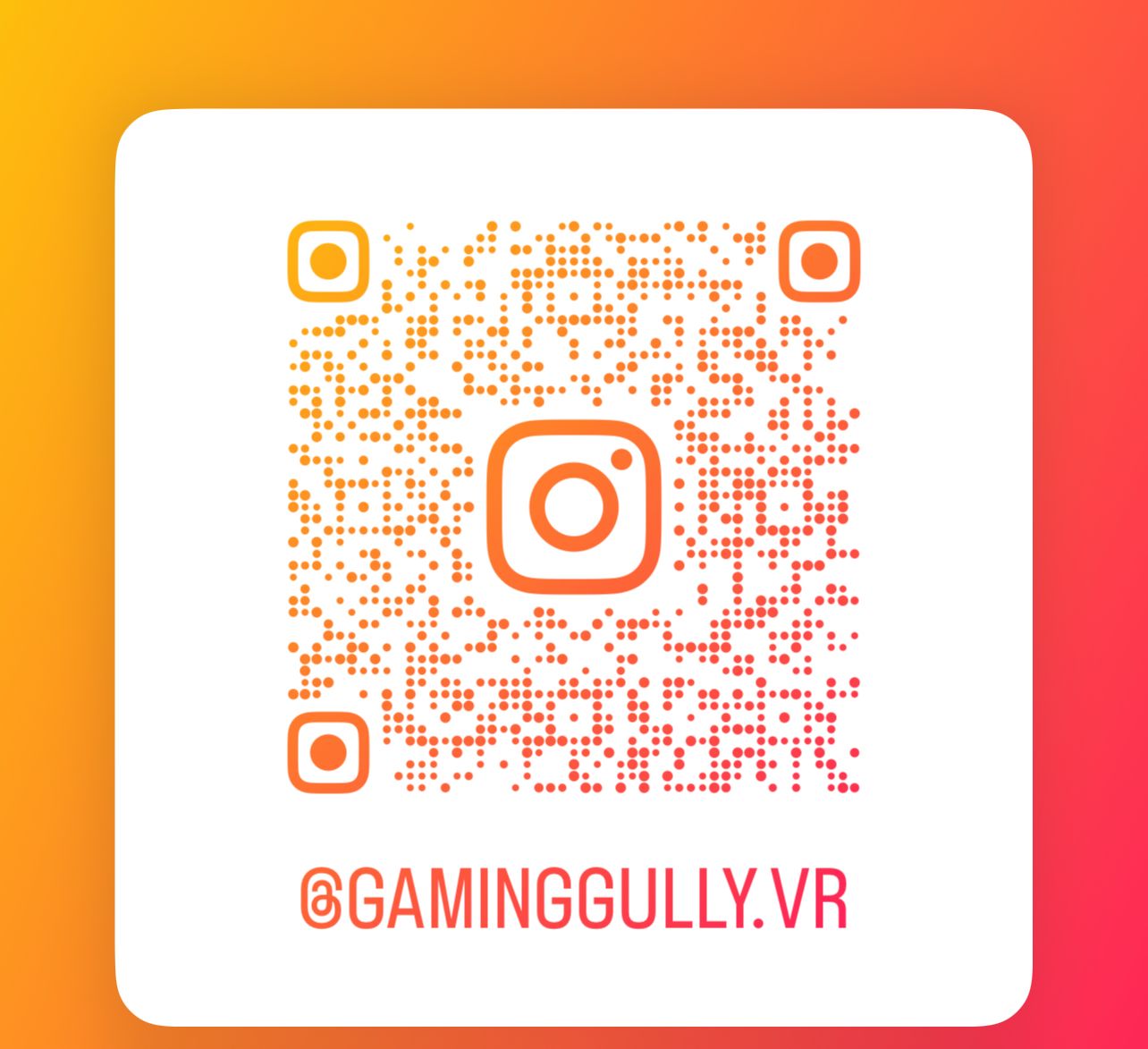 Follow us on Instagram - QR Code